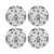 Royal Delft Purissima Vegan Leather Round Pebble Placemat, Set of 12 For Sale - Image 4 of 5