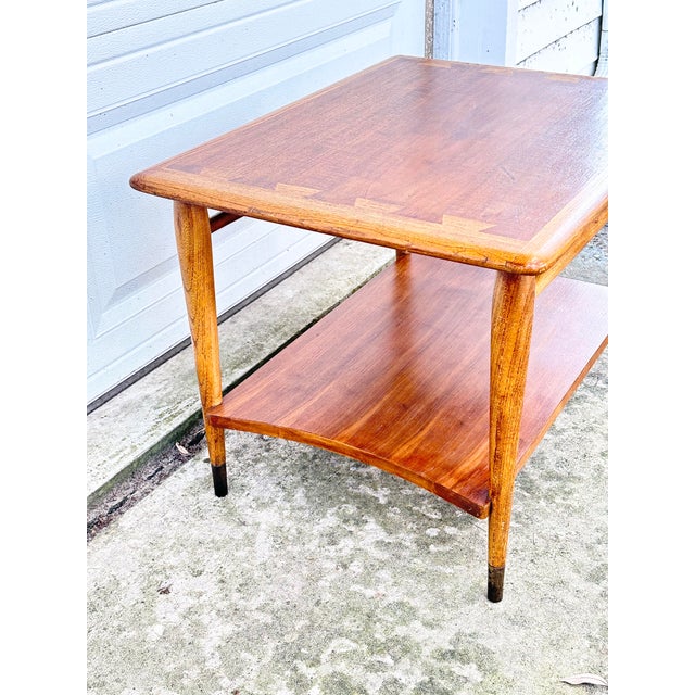 Lane Furniture MCM Lane Acclaim Side Table For Sale - Image 4 of 9