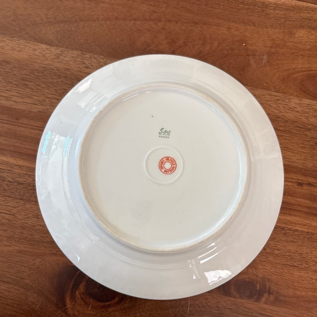 Traditional 1950s Charles Field Haviland Limoges and Goa France Dessert Plates - Set of 8 For Sale - Image 3 of 3