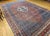 Blue Vintage Oversized Persian Bidjar Rug, Hand-Knotted Wool, Geometric Pattern, Blue & Red,10x15 For Sale - Image 8 of 16