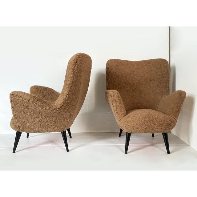 Vintage Lounge Chairs, 1960, Set of 2 For Sale - Image 3 of 10