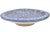 Blue Late 19th Century Moroccan Blue Calligraphy-Patterned Chiseled Ceramic Plate For Sale - Image 8 of 10