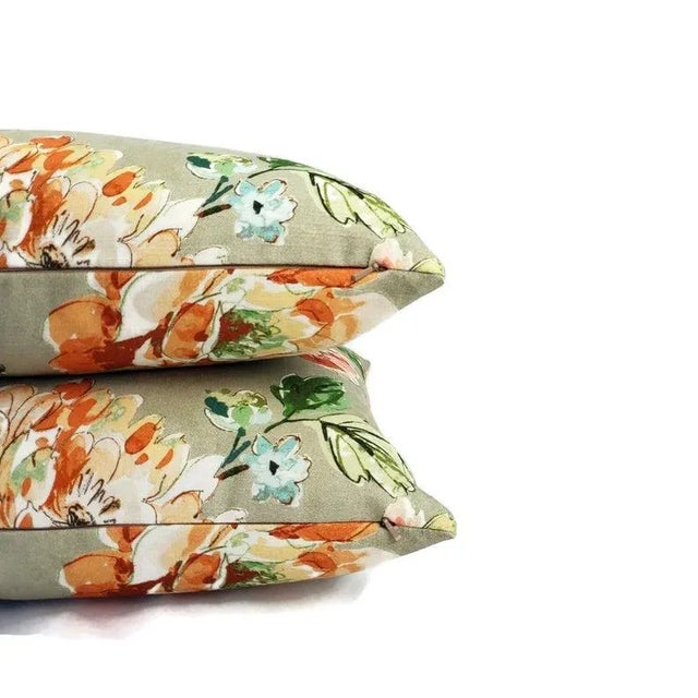 Textile Belle Maison Ellison in Truffle Pillow Cover For Sale - Image 7 of 8