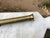 Animal Skin Rare Antique French Leather Wrapped Brass Nautical Maritime Telescope For Sale - Image 7 of 15