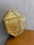 Geometric Brass and Glass Wall Light, 1980s For Sale - Image 6 of 7