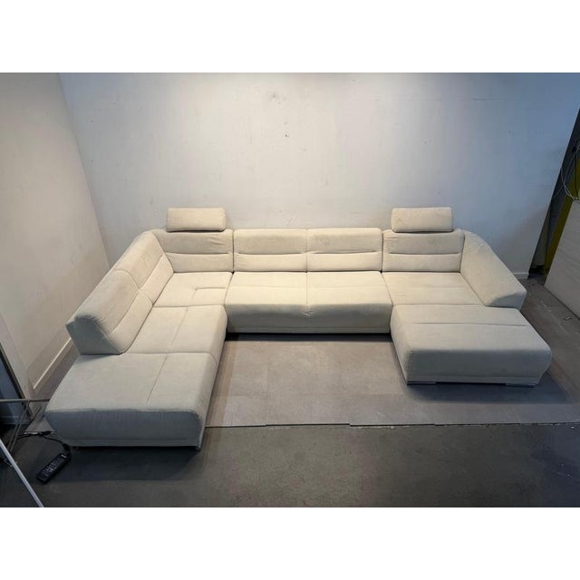 Beige Corner Sofa For Sale - Image 3 of 7