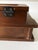 20th C. Mid-Century Modern Wooden Valet Jewelry Box With Woven Cane Top & Drawer For Sale - Image 17 of 18