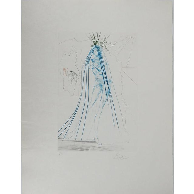Salvador Dali, Nude, Isolde of the White Hands, 1970, Engraving For Sale - Image 7 of 7