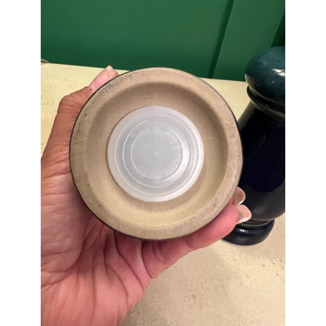 Vintage Denby Harlequin Salt and Pepper Shakers For Sale In Jacksonville, FL - Image 6 of 6