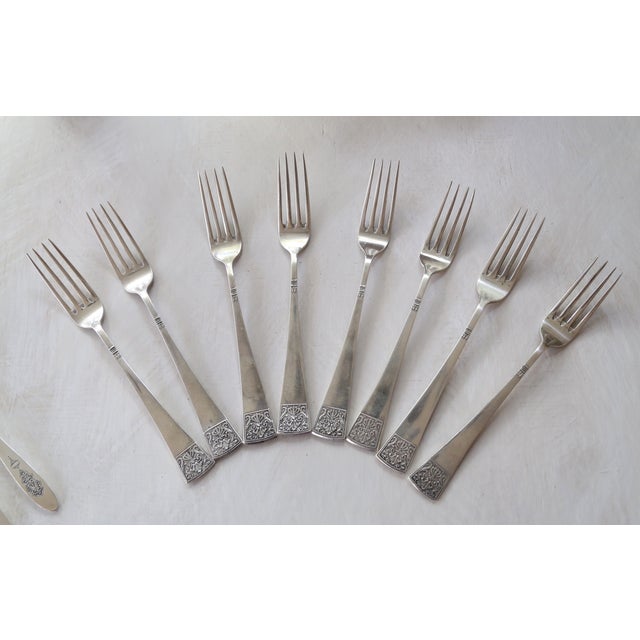 European Oversize Dinner Forks Set of 8 Chairish