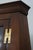 1970s Henkel Harris Mahogany Corner 1 Piece China Cabinet For Sale - Image 15 of 17