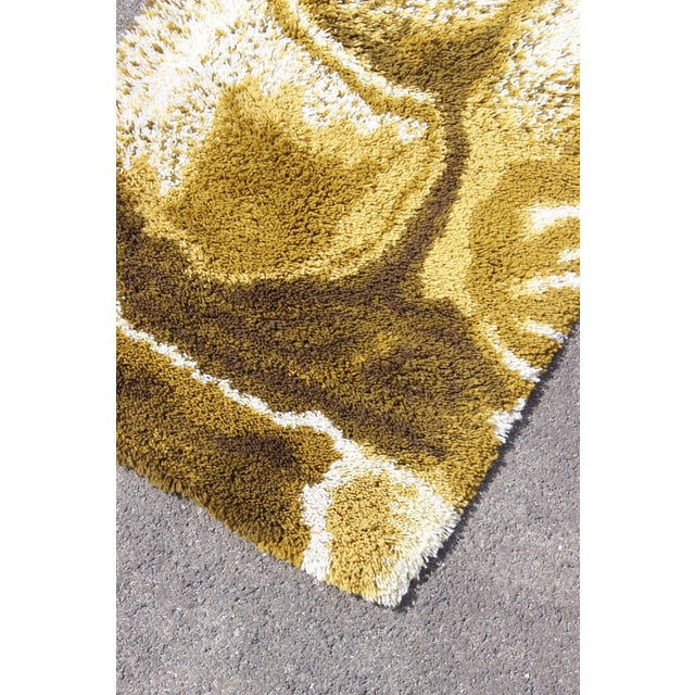Textile Vintage Shaggy Wool Rug from Junghans, 1970s For Sale - Image 7 of 11