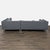 2010s Crate & Barrel Gray Modern Sectional Sofa – Stylish and Spacious Seating For Sale - Image 5 of 8