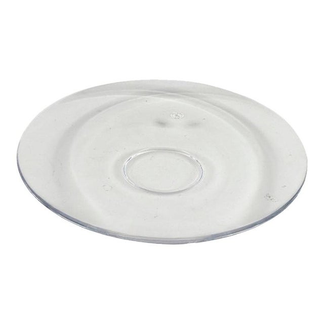 Transparent Glass Plate from Duccio Di Senj, Italy, 2000s For Sale - Image 8 of 8