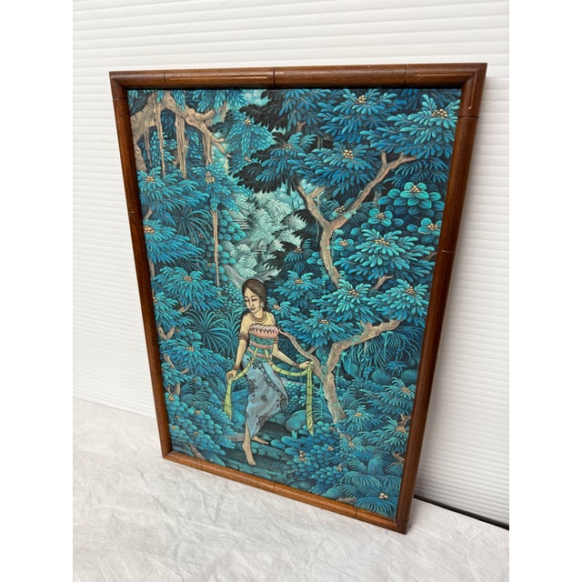 Design Plus Gallery presents a Balinese Painting that is Signed by Artist K.T. Asmara. The painting is influenced by...