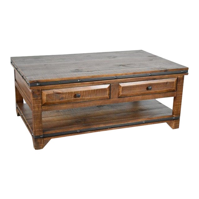 Crafters and Weavers Addison Coffee Table For Sale