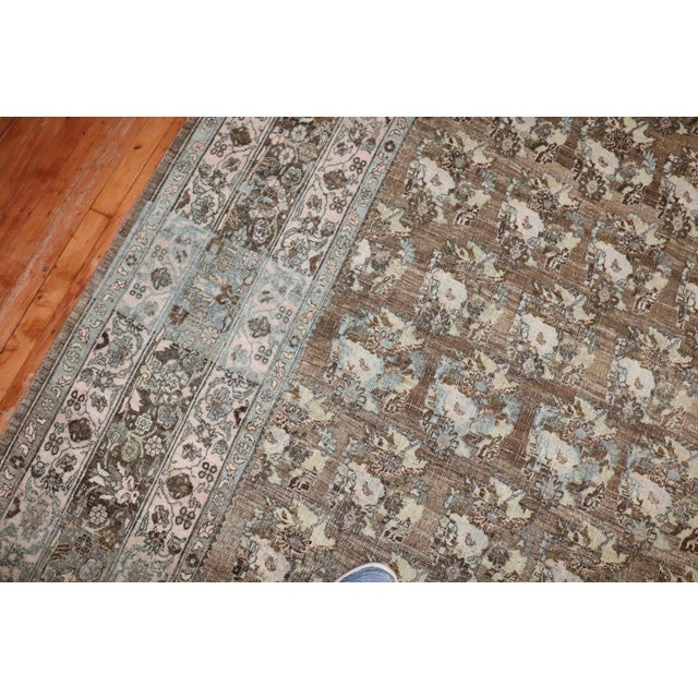 Textile Antique Zabihi Collection Persian Bidjar Rug For Sale - Image 7 of 9