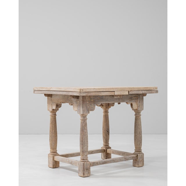 20th Century French Oak Folding Table For Sale In Greensboro - Image 6 of 18
