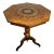 19th Century Italian Gueridon Marquetry Octagon Table For Sale