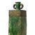 This handcrafted Tamegroute ceramic vase showcases a rich green glaze layered with natural variations, complemented by...