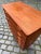 Danish Teak Chest of Drawers with Shell Handles and Lock For Sale - Image 3 of 11