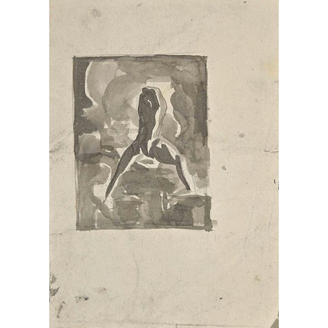 Figure, Original Drawing, Mid-20th-Century For Sale