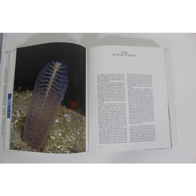 1985 Jacques Cousteau the Ocean World Hardcover Book For Sale - Image 10 of 11