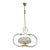 1940s Amazing Art Decò Clear Murano Glass Chandelier by Seguso For Sale