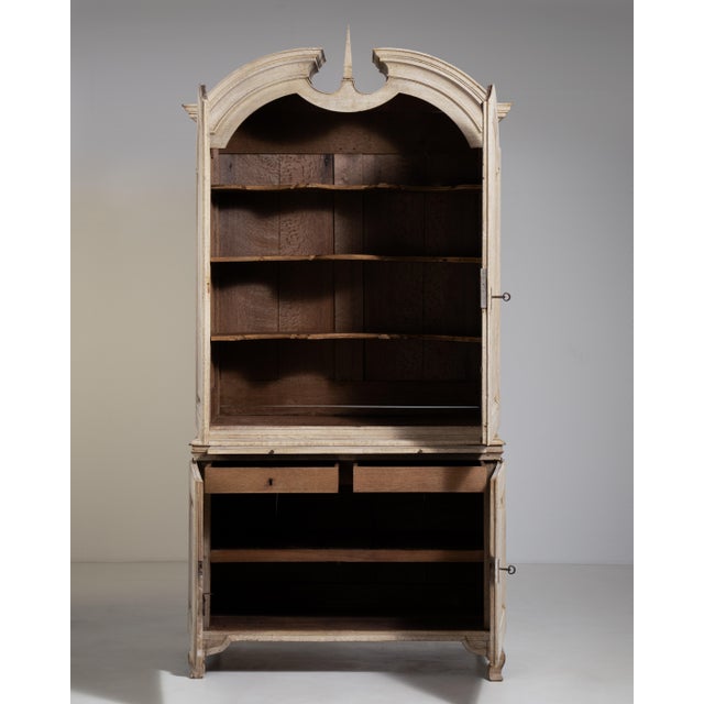 Louis XV Oak Cabinet, Rococo Style, France, Early 19th Century For Sale - Image 11 of 13
