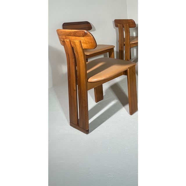 Italian Sapporo Dining Chairs by Mario Marenco for Mobil Girgi, 1970s, Set of 6 For Sale - Image 10 of 13