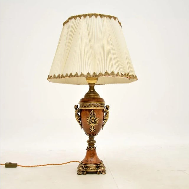 French Table Lamp, 1950s For Sale - Image 10 of 10