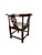 George III Mahogany Smoker's Bow Corner Chair For Sale - Image 5 of 8