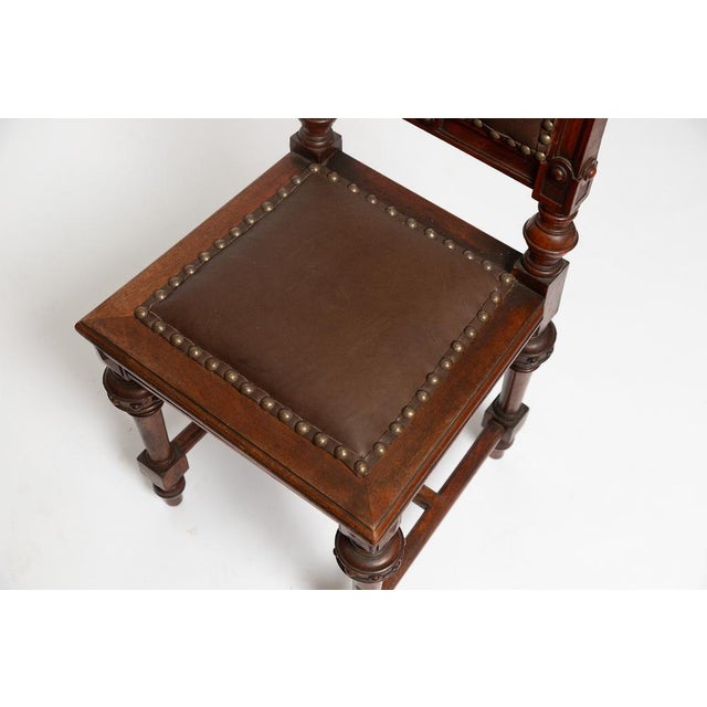 Wilhelminian-Era Chair with Elaborate Carvings and Applications, 1890 For Sale - Image 12 of 18