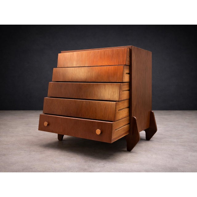 Plywood Chest of Drawers by José Zanine Caldas, Z Móveis Artísticos, Brazil, 1950s - Lot 638 For Sale - Image 4 of 13