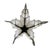 An elegant and sculptural ceiling fixture by American maker Niemann Weeks, model Biarritz with 5 lights. This refined...