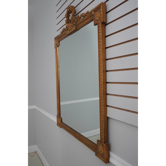 AGE Approx: 40 Years Old DETAILS Fine Carved Details High Quality Construction French Style Ornate Carved Frame Floral...