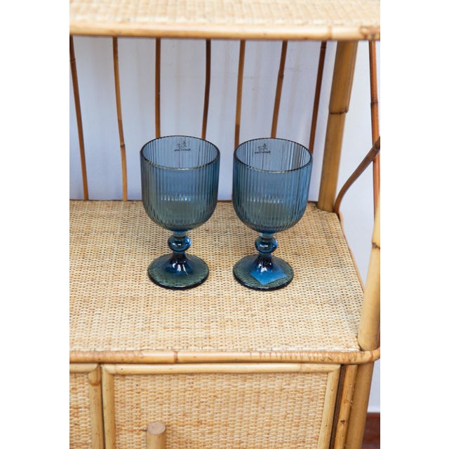 Wood Shelf with Storage in Cane and Rattan, 1960s For Sale - Image 7 of 9