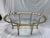 The Vintage La Barge Scalloped Brass and Glass Coffee Table is a timeless piece that will effortlessly complement any...