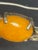 Art Deco Baltic Amber Butterscotch Egg Yolk Cabochon Brooch, Antique Art Deco With Marcasite For Sale - Image 4 of 6