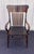 Early 20th Century Antique Fraternal Lodge Oak Arm Chairs- Set of 8 For Sale - Image 5 of 12