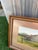 Up for consideration is a beautiful landscape framed painting of a house. This would look lovely in your home and it is a...
