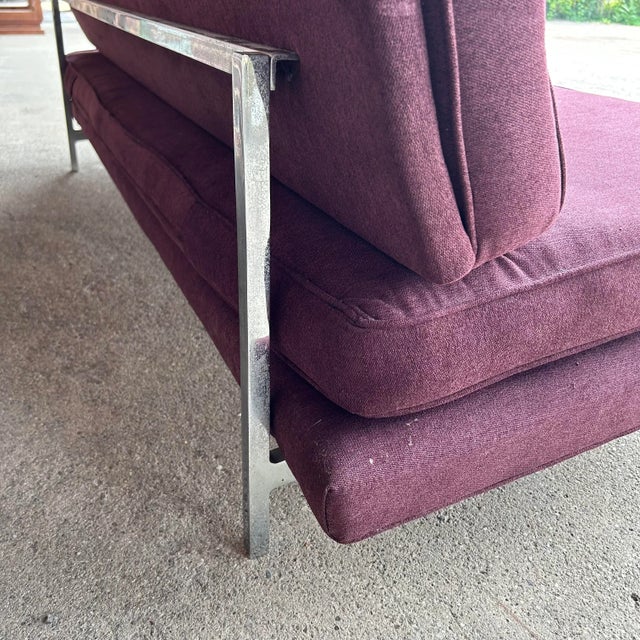 Purple Richard Shultz for Knoll Convertible Day Bed For Sale - Image 8 of 13
