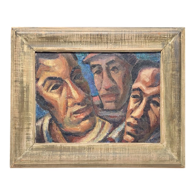 1940s American Painting by Ralph Smith For Sale