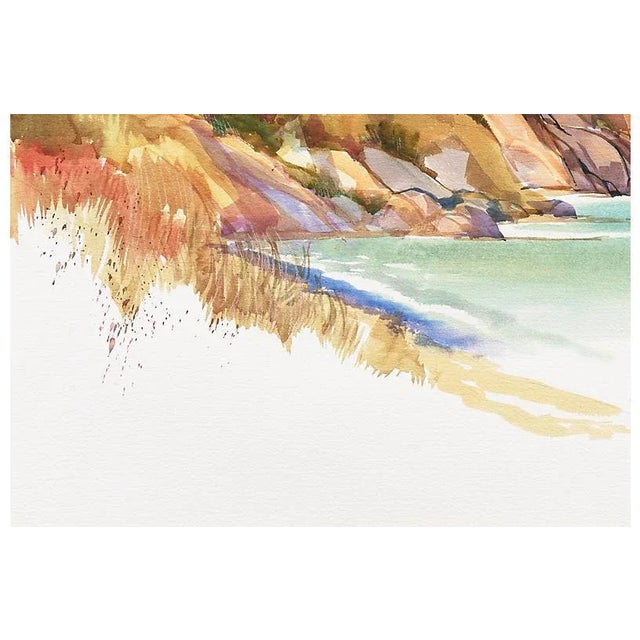 'Fishing the Pacific Riviera' by Stan Cohen For Sale - Image 4 of 9