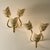 Swedish Modern Brass Wall Lights, 1940s, Set of 2 For Sale - Image 3 of 10