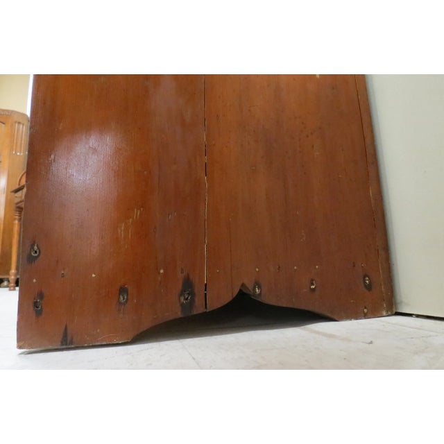 19th Century Antique Primitive Handmade Farmhouse Dry Sink For Sale - Image 9 of 11