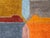 Textile Bold Multicolor Geometric Hand-Knotted Wool Rug | 12'4" X 8'11" | One of a Kind For Sale - Image 7 of 8