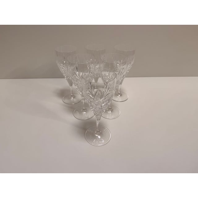 Edinburgh Crystal Wine Glass, 1980s, Set of 6 For Sale - Image 9 of 12