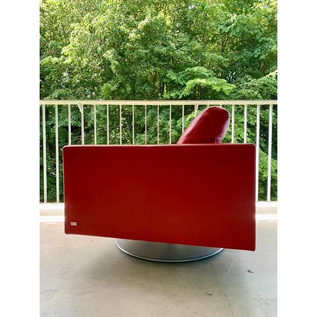 Mid-Century Leather Armchair from Rolf Benz, 2000s For Sale - Image 18 of 18