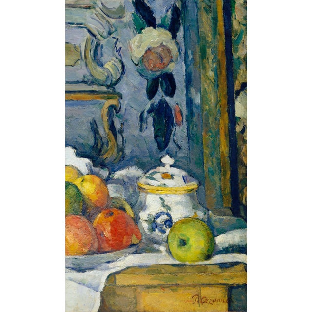 1876 Vintage Apple Still Life Art Print, French Wall Art by Paul Cézanne - 24" X 20" For Sale In Buffalo - Image 6 of 7
